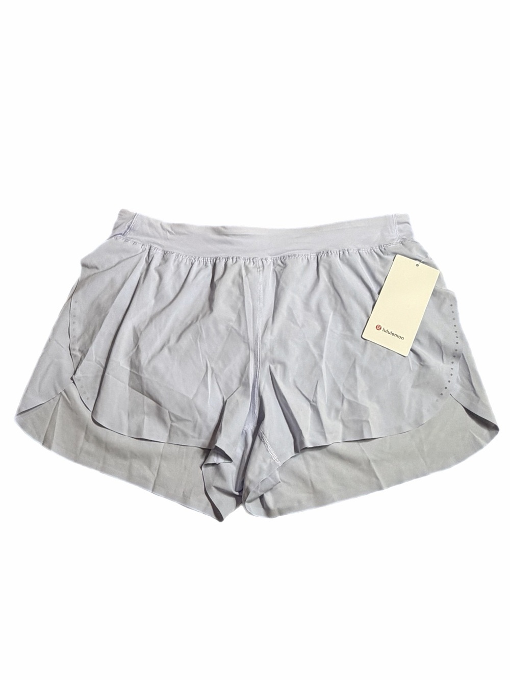 NWT Lululemon Fast & Free High-Rise Split Short 3" (Serene Blue) Size XL
